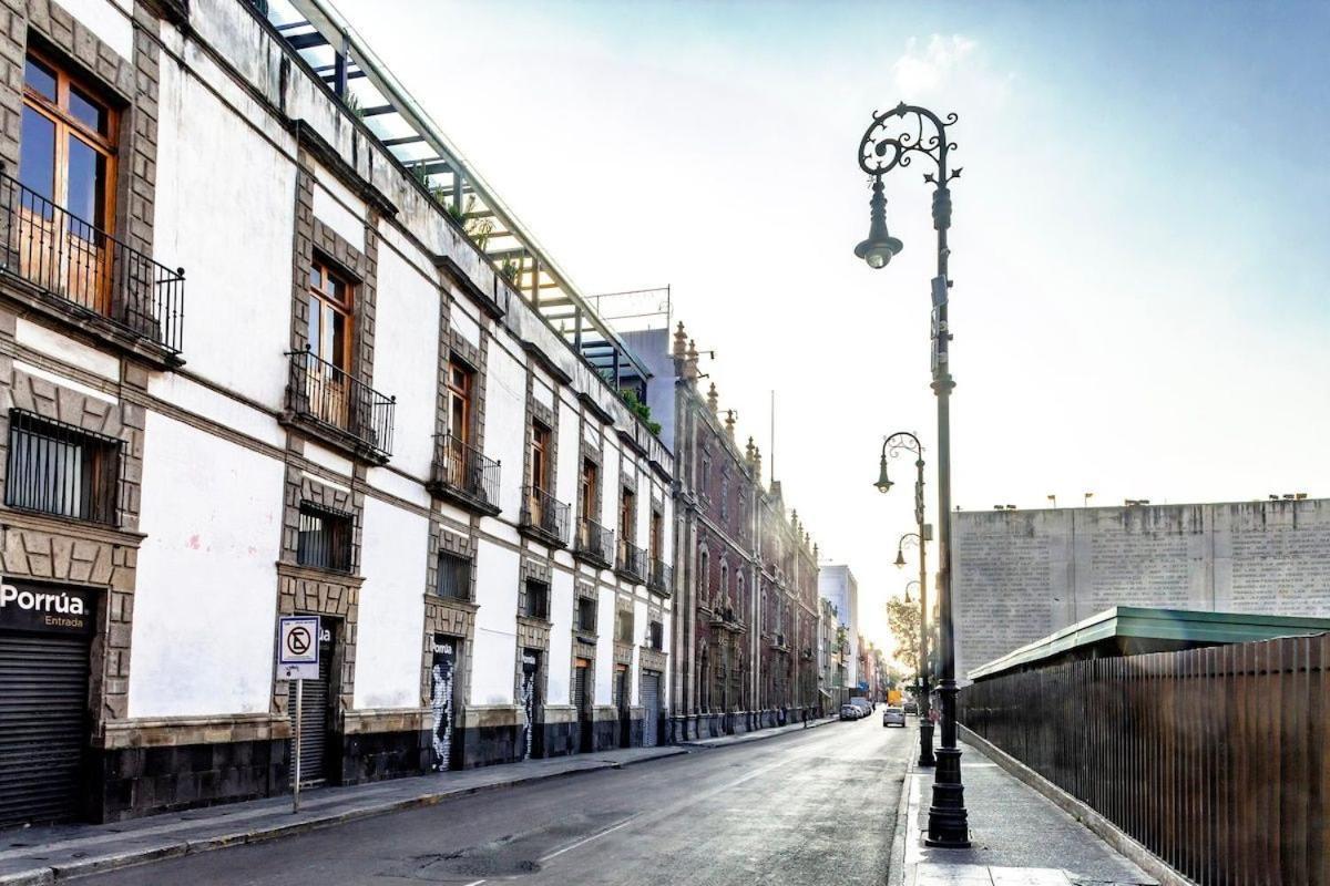 Appartamento Cálido loft a pasos del Zócalo Disfrútalo Città del Messico Esterno foto